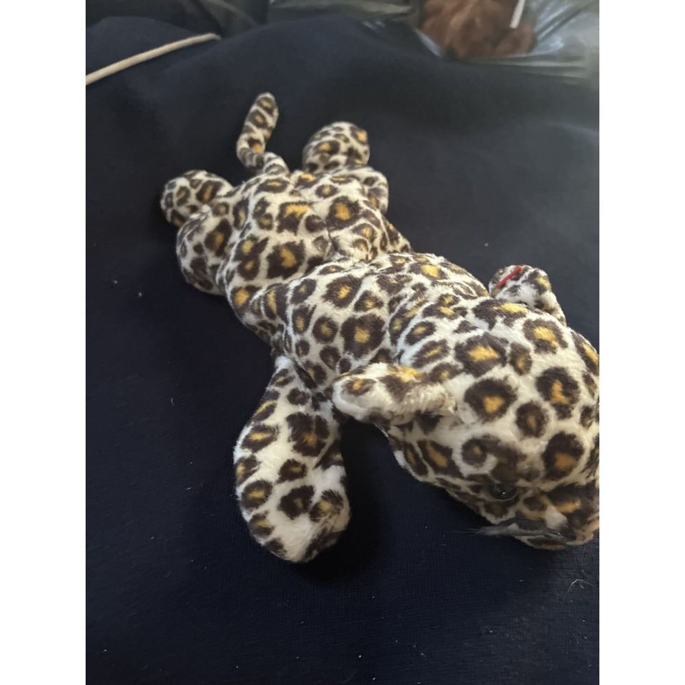 Ty Beanie Baby Freckles Leopard Retired 1996 Plush with Tags